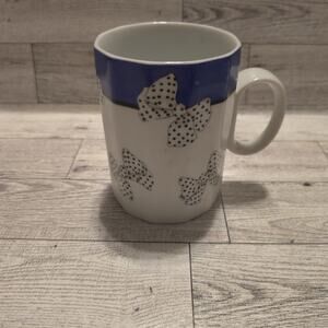 Studio Nova Buttons And Bows Mug Oven To Table Blue Black L5342